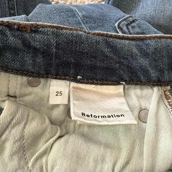 Reformation Catalina High & Skinny Jeans - 25 - Picture 10 of 12